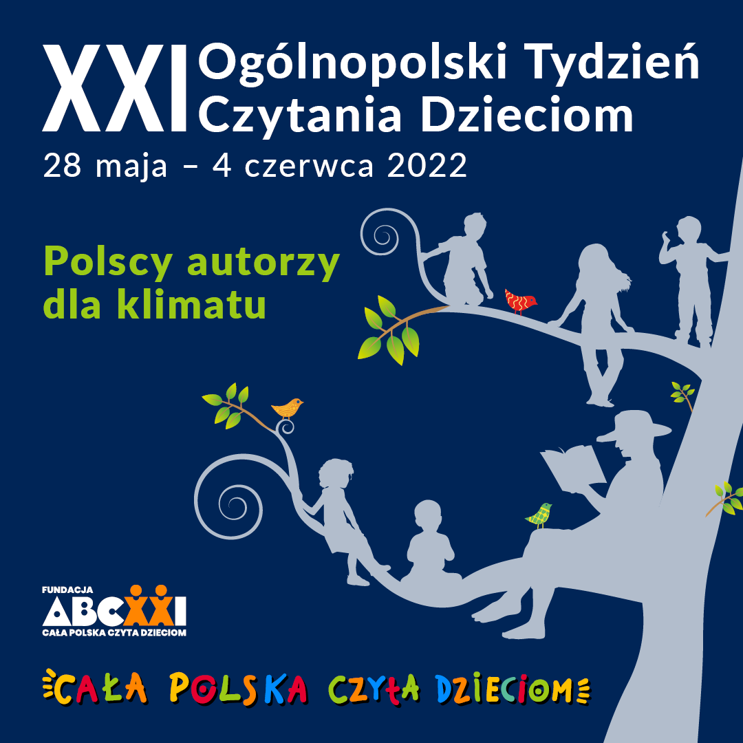 Ogólnopolski Tydzień Czytania Dzieciom 2022 „Polscy autorzy dla klimatu”