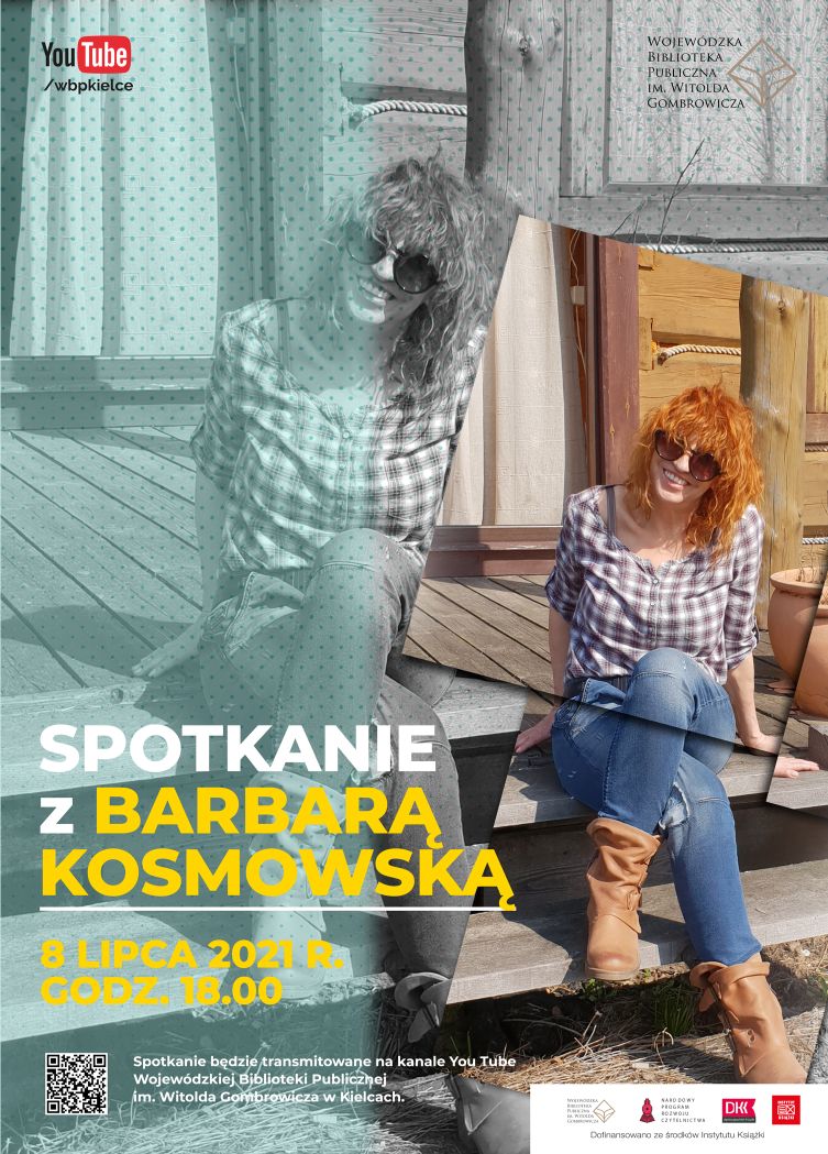 Spotkanie autorskie z Barbarą Kosmowską (on-line)! 